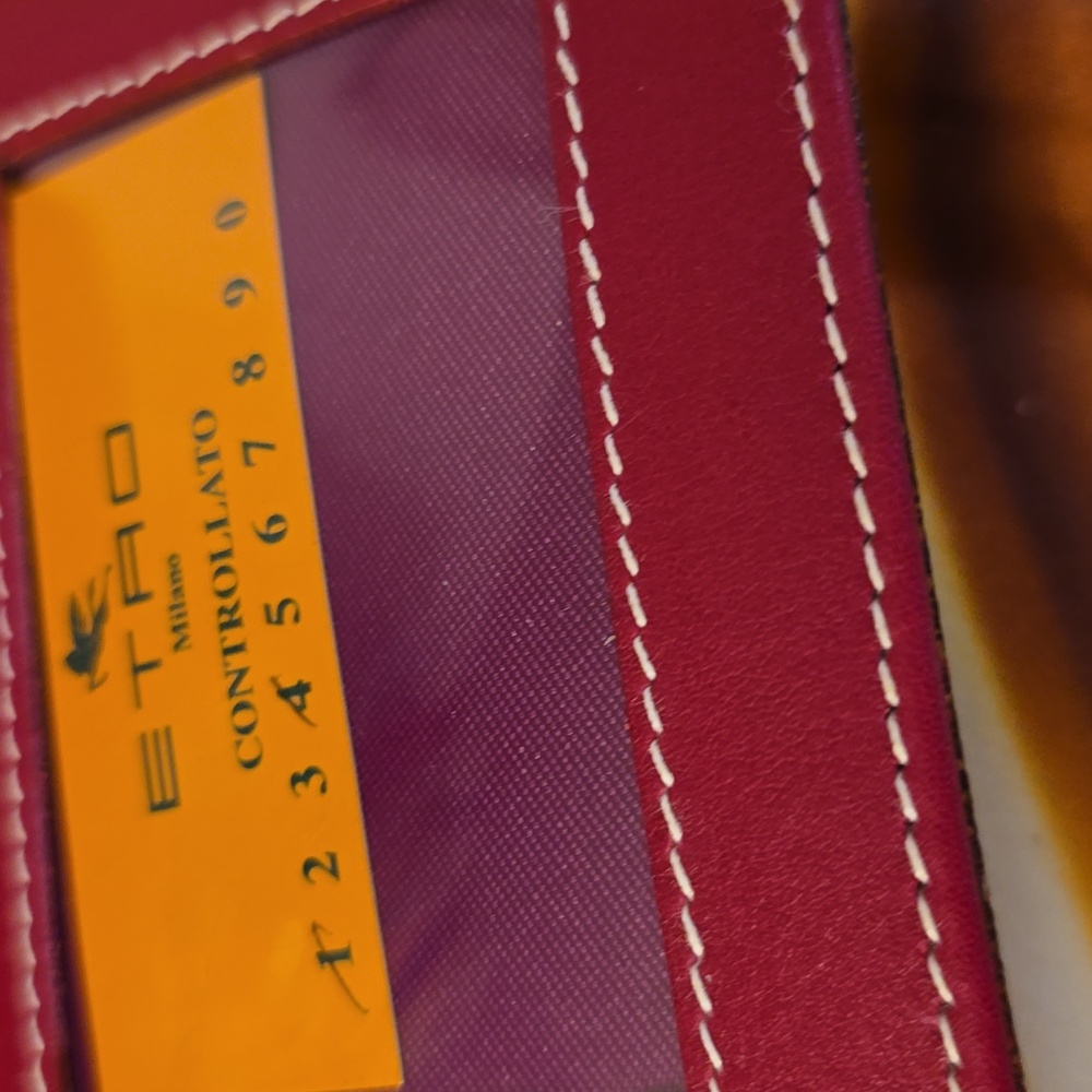 ETRO RARE ETRO UNUSED + UNUSED WALLET - Picture 12 of 16